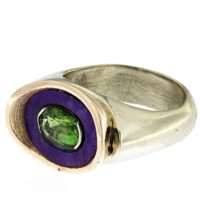 Rick Everett Designed "Eye Cup" Ring Rick Everett Designed “Eye Cup” Ring