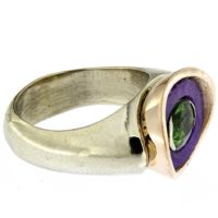 Rick Everett Designed "Eye Cup" Ring Rick Everett Designed “Eye Cup” Ring