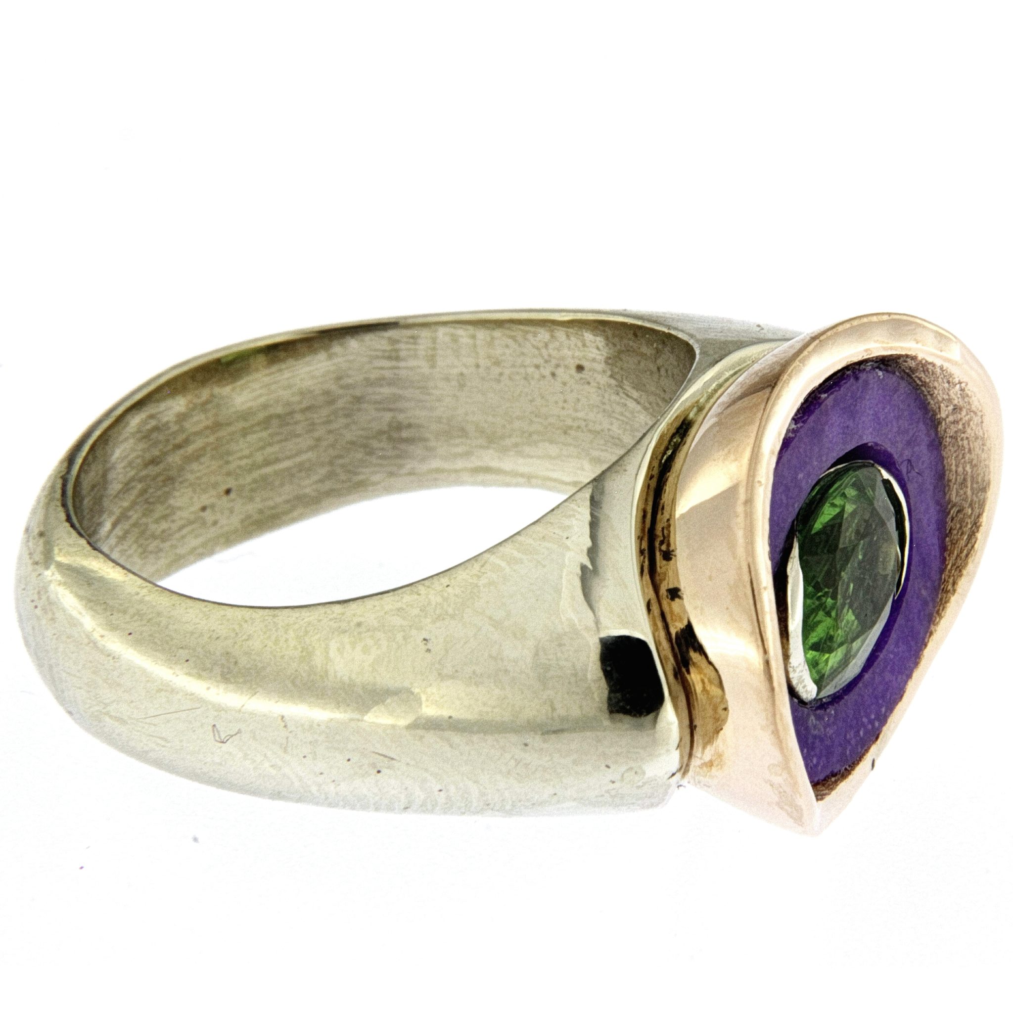Rick Everett Designed "Eye Cup" Ring Rick Everett Designed "Eye Cup" Ring