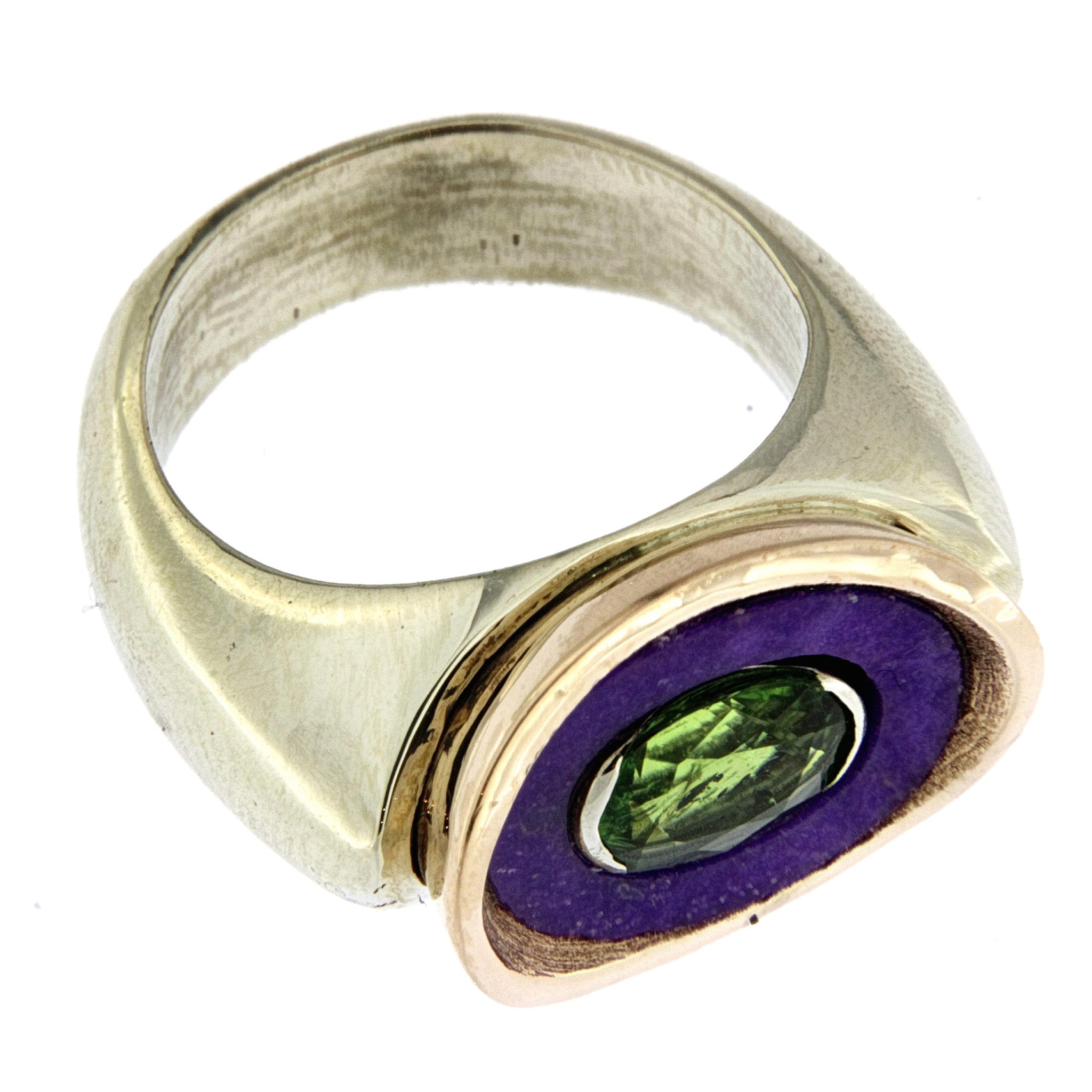 Rick Everett Designed "Eye Cup" Ring Rick Everett Designed "Eye Cup" Ring