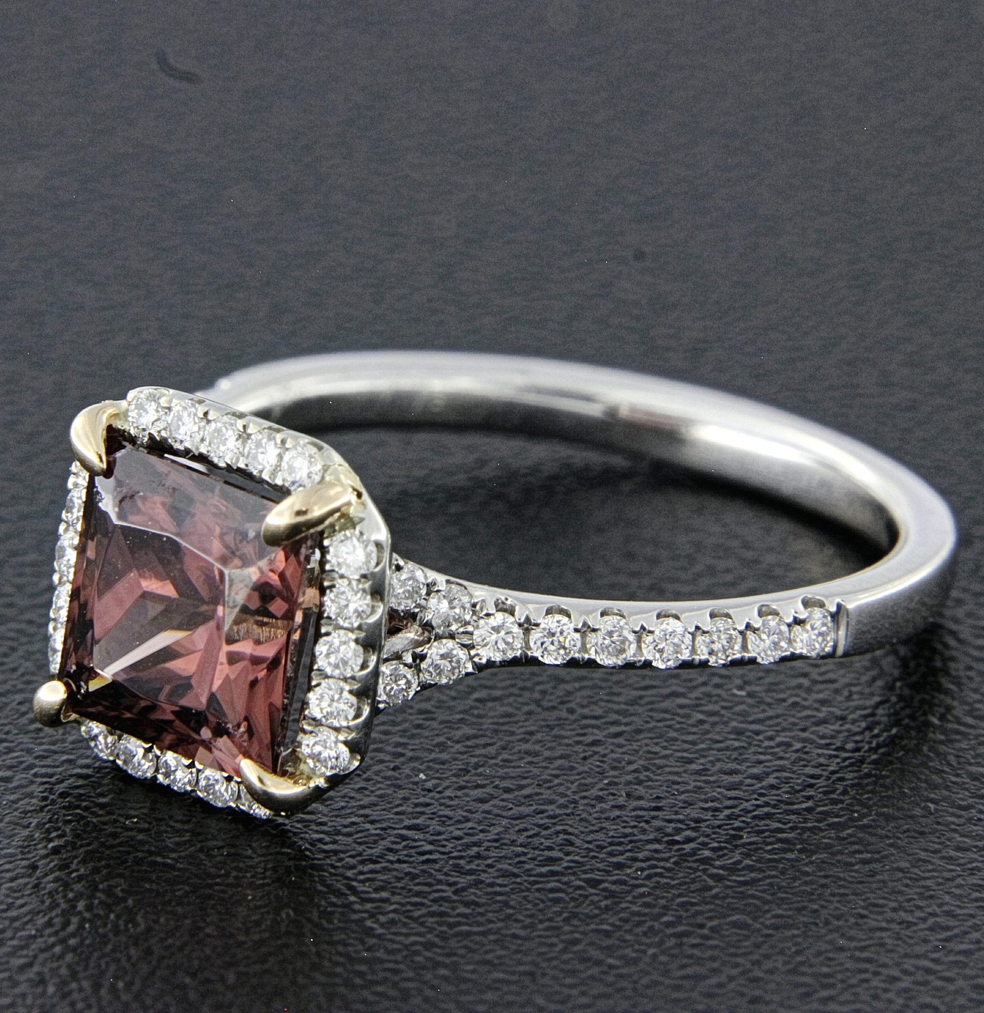 Rose Zircon Ring Rose Zircon Ring
