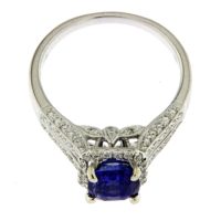 Sapphire And Diamond Ring Sapphire And Diamond Ring