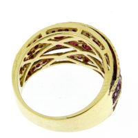 Ruby and Diamond Pavé Ring Ruby and Diamond Pavé Ring