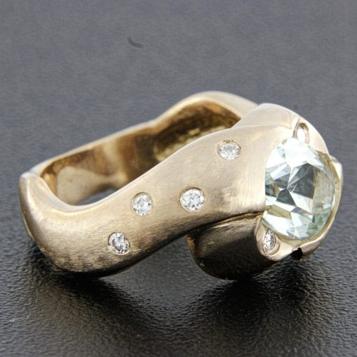Rose Gold Tourmaline Ring