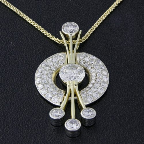 Rick Everett Designed Diamond Pendant