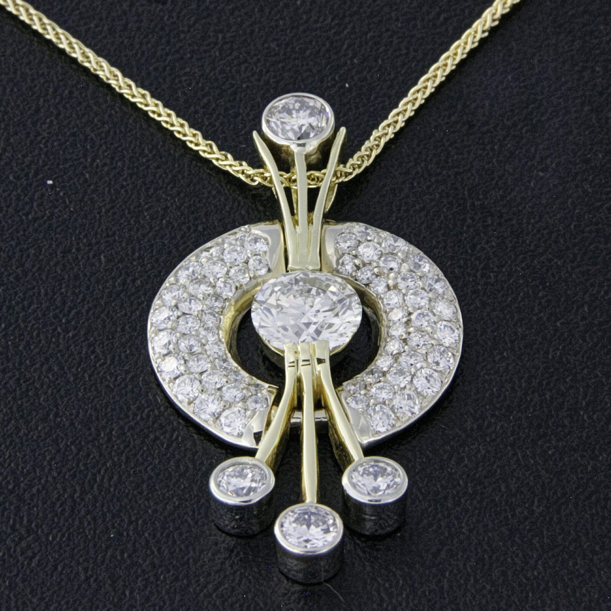 Rick Everett Designed Diamond Pendant Rick Everett Designed Diamond Pendant