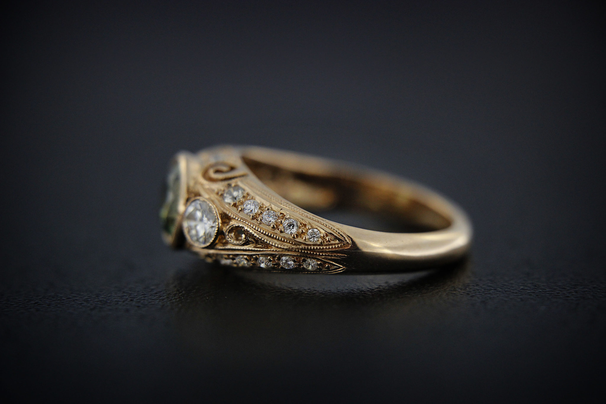 Enrique Marroquin Designed Montana Sapphire Ring Enrique Marroquin Designed Montana Sapphire Ring