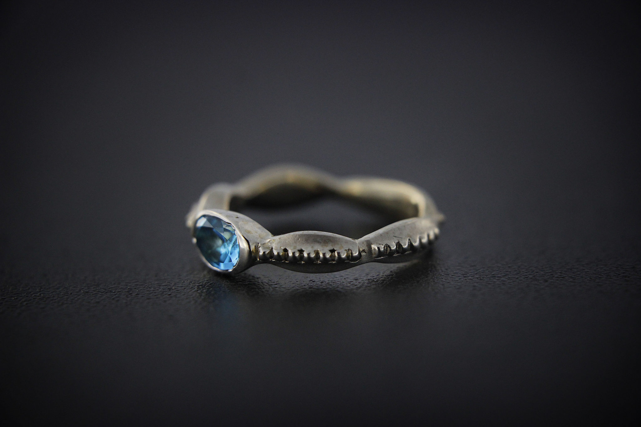 Rick Everett Designed Blue Topaz Ring Rick Everett Designed Blue Topaz Ring